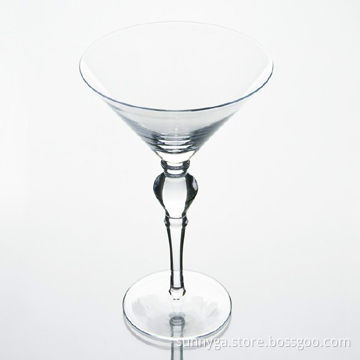 Transparent Martini Glass with 10oz Capacity, Suitable for Promotions and Gifts